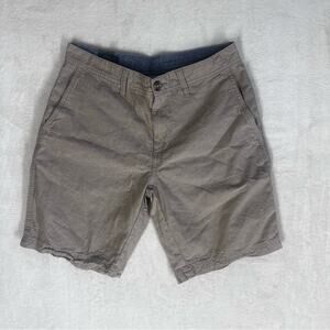 14th & Union Men's Cotton Casual Tan Shorts Golf size 30 100% Cotton